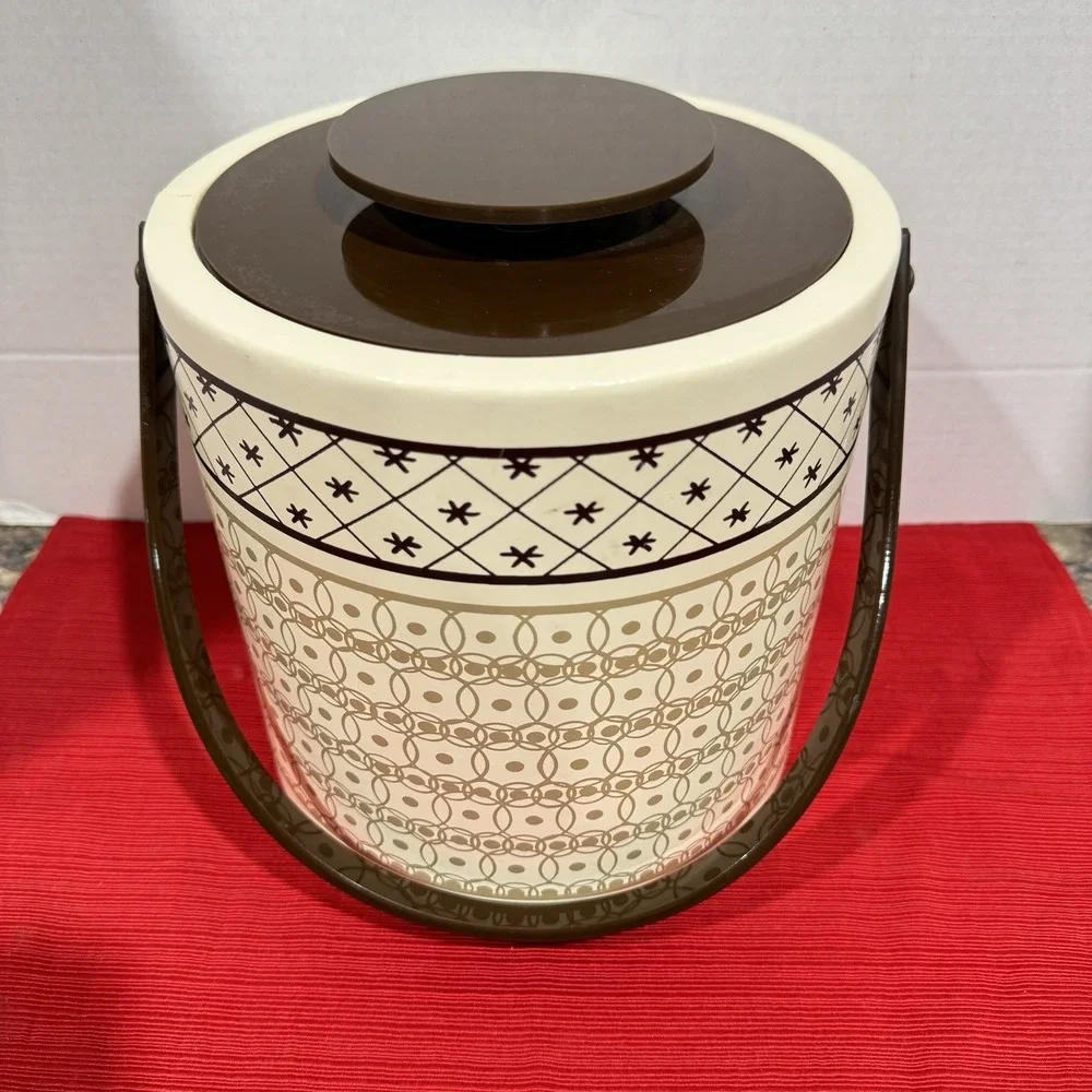 Vintage MCM Morgan Designs‎ Ice Bucket Brigade (8